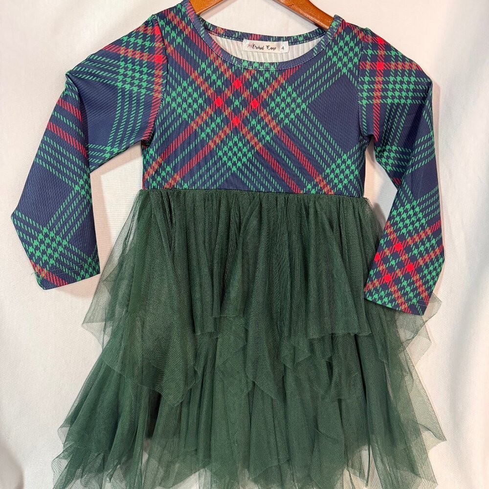 Girls youth 4t Orchid Lane layered Tulle Holiday Dress